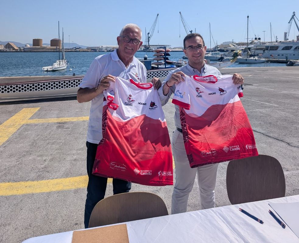 ¡Paleamos juntos! El Real Club Náutico Castellón y Magic World unen sus fuerzas para impulsar el Barco Dragón